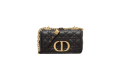 DIOR CARO 스몰 백 블랙 서플 까나쥬 송아지 가죽