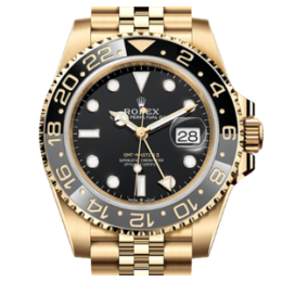 ROLEX GMT-MASTER II 롤렉스 지엠티 마스터II 116718-LN-78208 BEST 모델 신형버젼 고급스러운 18K 옐로우골드 케이스 세라믹 베젤 블랙 다이얼 오이스터 브레이슬릿 오토매틱 무브먼트 ROL0502