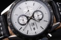 태그호이어 까레라 크로노그라프 실버 다이얼 가죽밴드 (Tag Heuer Carrera Chronograph Silver dial)