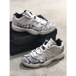 Nike Air Jordan 11 Low Snakeskin Light Bone