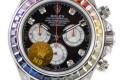 로렉스 데이토나 레인보우 바게뜨 다이아몬드 베젤 (Rolex Oyster Perpetual Cosmograph Daytona Rainbow Baguette Diamond Bezel)