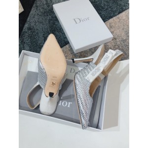 디올 슬링백 하이힐 4594
