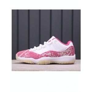 Nike Air Jordan 11 Low Pink Snakeskin