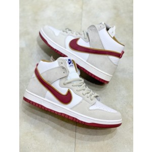 Nike SB Dunk High Team Crimson
