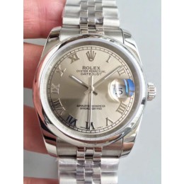 로렉스 데이저스트(DateJust) 36mm 골드그레이 다이얼