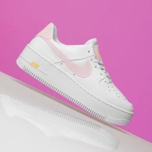Nike Wmns Air Force 1 Sage Low White Pink