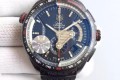 태그호이어 그랜드 까레라 칼리버 36 (Grand Carrera Calibre 36) RS2 칼리퍼 크로노그래프 블랙다이얼