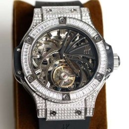 위블로 빅뱅 투어빌론 (TOURBILLON) 스켈레톤 주얼세팅