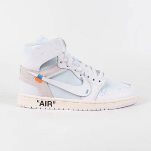 Off White x Nike Jordan 1 Powder Blue