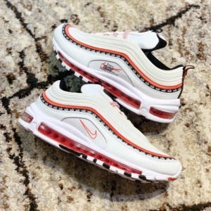 Nike Air Max 97 Oa Gs White Habanero Black Red
