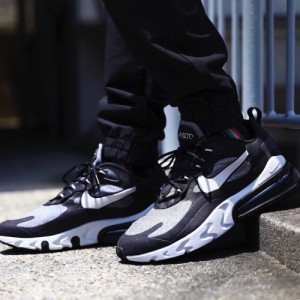 Nike Air Max 270 React Black Vast Grey