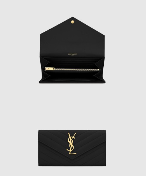 [SAINT LAURENT-생로랑]모노그램 플랩 장지갑 372264