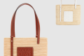 [LOEWE-로에베]스퀘어 라피아백
