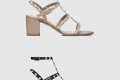 [VALENTINO-발렌티노]락스터드 케이지 샌들