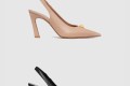 [VALENTINO-발렌티노]로만스터드 슬링백 펌프스