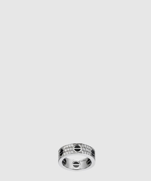 [CARTIER-까르띠에]러브 반지 세라믹 B4207600
