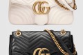 [GUCCI-구찌]GG 마몽 미듐 마틀라세 숄더백 443496