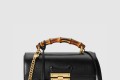 [GUCCI-구찌]패드락 스몰 뱀부 토트백 레더 603221