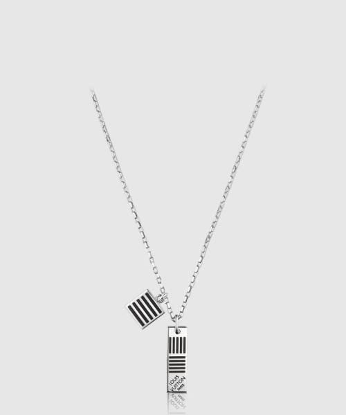 [LOUIS VUITTON-루이비통]다미에 목걸이 M62490