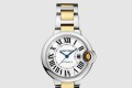 [CARTIER-까르띠에]발롱블루 콤비 33 W2BB0029