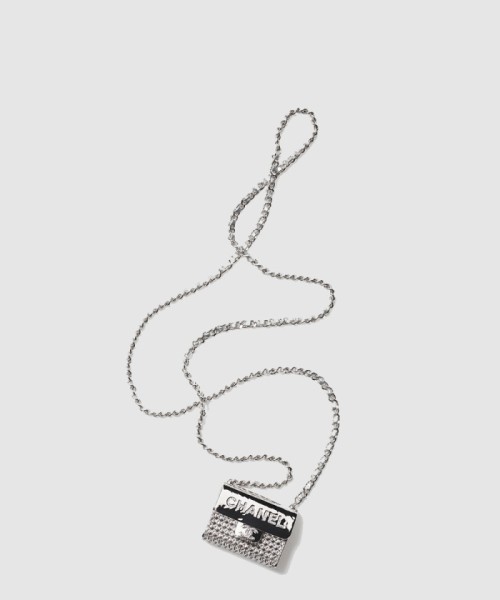 [CHANEL-샤넬]롱 네크리스 미니백 AB7861
