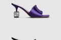 [ROGER VIVIER-로저비비에]큐브 스트라스 힐 뮬 6493