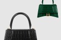 [BALENCIAGA-발렌시아가]아워글래스 스몰 탑핸들백 593546