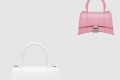 [BALENCIAGA-발렌시아가]아워글래스 XS 탑핸들백 592833