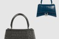 [BALENCIAGA-발렌시아가]아워글래스 스몰 탑핸들백 593546