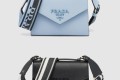[PRADA-프라다]모노크롬 사피아노 숄더백 1BD317