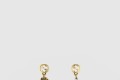 [GUCCI-구찌]인터로킹 G 플라워 펄 귀걸이 661127