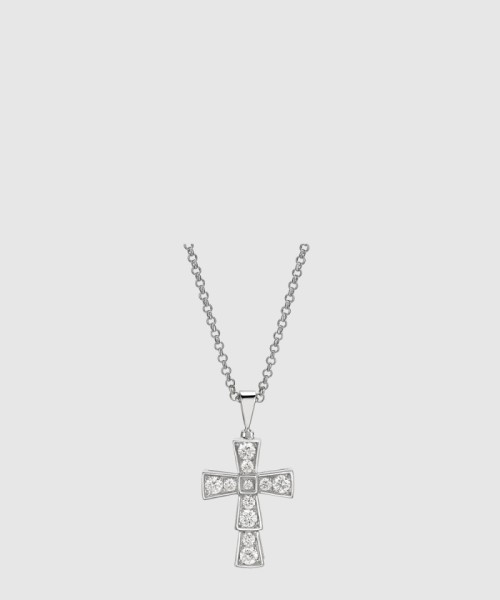 [BULGARI-불가리]크로스 목걸이 354038