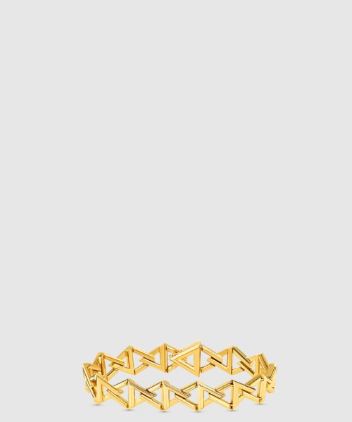 [LOUIS VUITTON-루이비통]볼트 커브 체인 라지 팔찌 Q95975