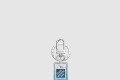 [LOUIS VUITTON-루이비통]다미에 스트라입스 탭 백참 M00735