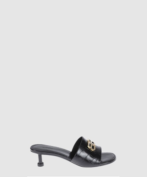 [BALENCIAGA-발렌시아가]크로커 이펙트 레더 샌들 722309