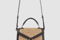 [SAINT LAURENT-생로랑]카산드라 탑핸들백 라피아 미니 623930
