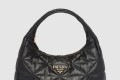 [PRADA-프라다]탑스티치 나파 호보백 라지 1BC183