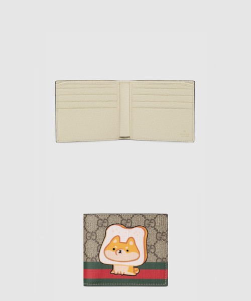 [GUCCI-구찌]애니멀 프린트 반지갑 736755