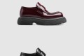 [BOTTEGA-보테가베네타]청키솔 레더 로퍼 702497