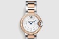 [CARTIER-까르띠에]발롱블루 콤비 28 W3BB0025