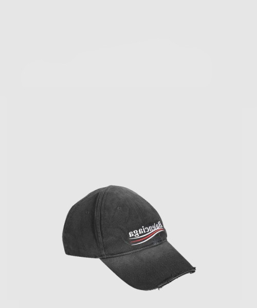 [BALENCIAGA-발렌시아가]로고 자수 빈티지 베이스볼 캡 673320