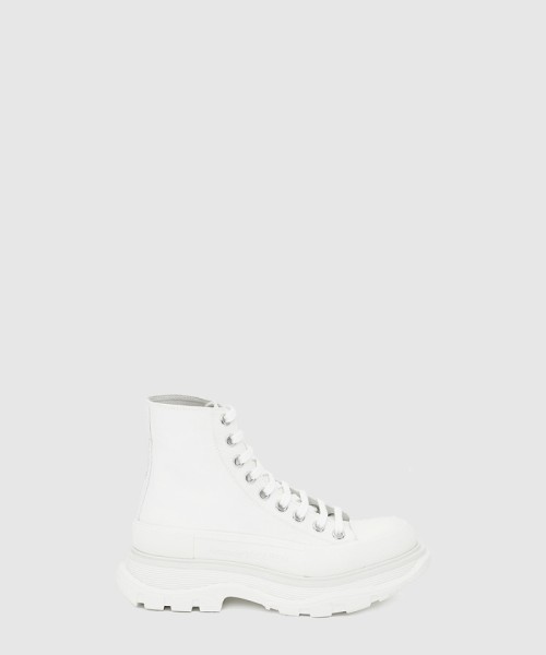 [MCQUEEN-알렉산더맥퀸]하이브리드 레이스업 부츠 611706
