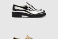 [PRADA-프라다]메탈릭 로퍼 1D246M