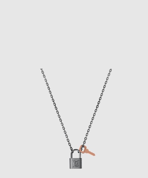 [LOUIS VUITTON-루이비통]LV 패드락 목걸이 M01149