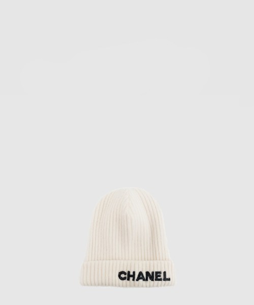 [CHANEL-샤넬]로고 비니 AA8162