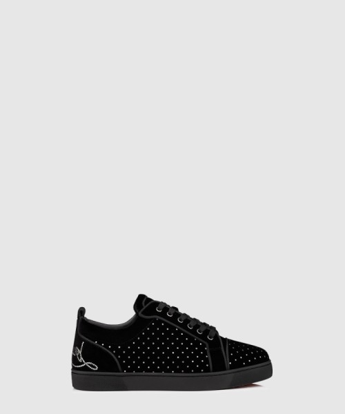 [LOUBOUTIN-루부탱]Fun Louis Junior Plum Strass 1240127