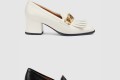 [GUCCI-구찌]인터로킹 G 미드힐 펌프스 750532