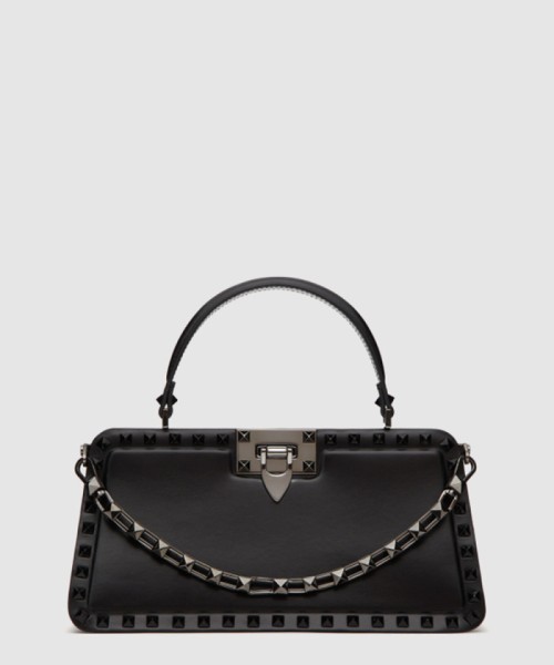 [VALENTINO-발렌티노]락스터드 가죽 핸드백