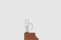 [LOUIS VUITTON-루이비통]초콜릿 바 피겨린 키 홀더 M01478