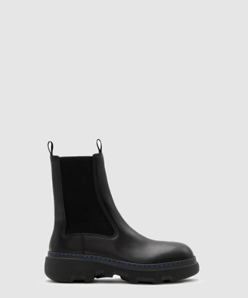 [BURBERRY-버버리]가죽 크리퍼 첼시 부츠 80753801